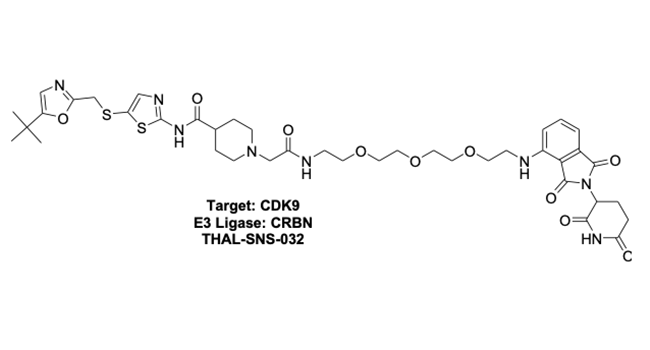 Target: CDK9 - E3 Ligase: CRBN - THAL-SNS-032