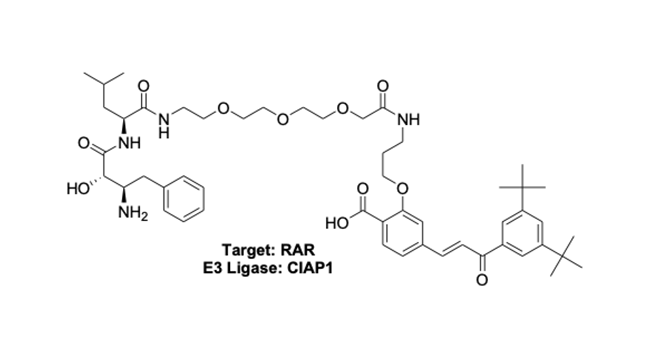 Target: RAR - E3 Ligase: cIAP1