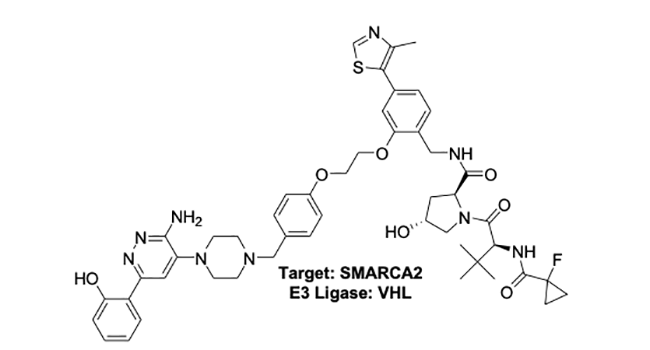 Target: SMARCA2 - E3 Ligase: VHL