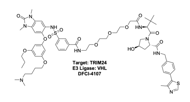 Target: TRIM24 - E3 Ligase: VHL - DFCI-4107